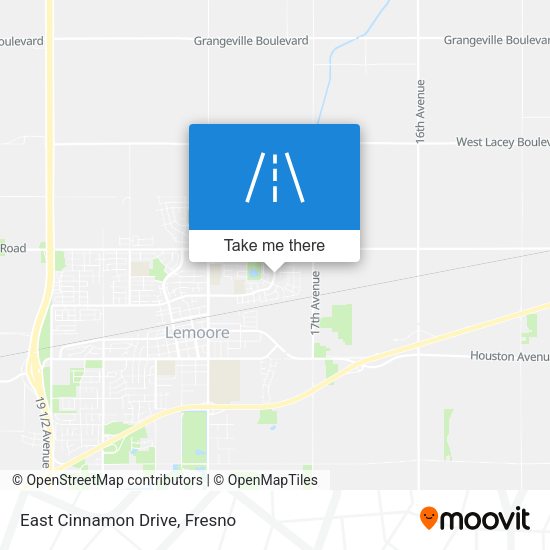 East Cinnamon Drive map