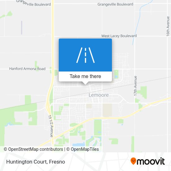 Mapa de Huntington Court