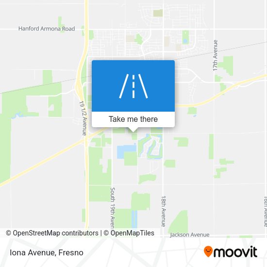 Mapa de Iona Avenue