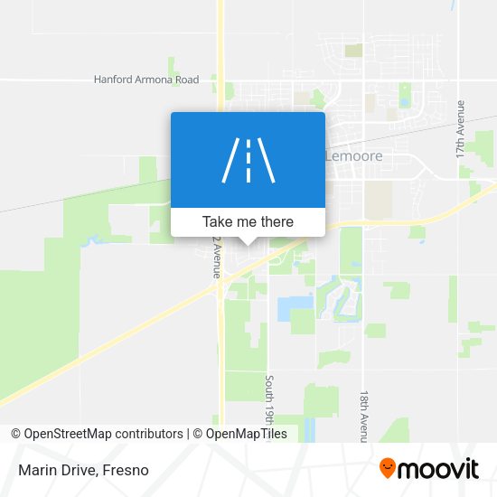 Mapa de Marin Drive