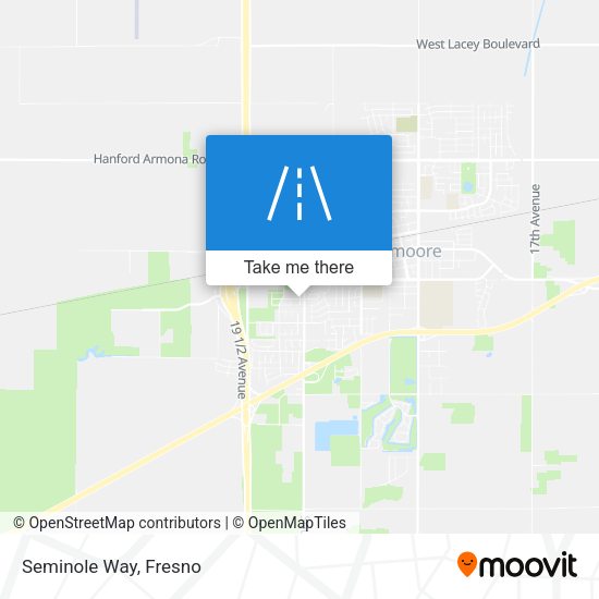 Seminole Way map