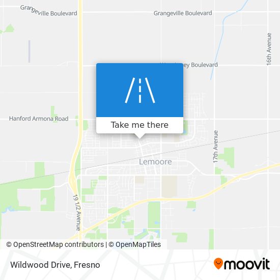 Wildwood Drive map