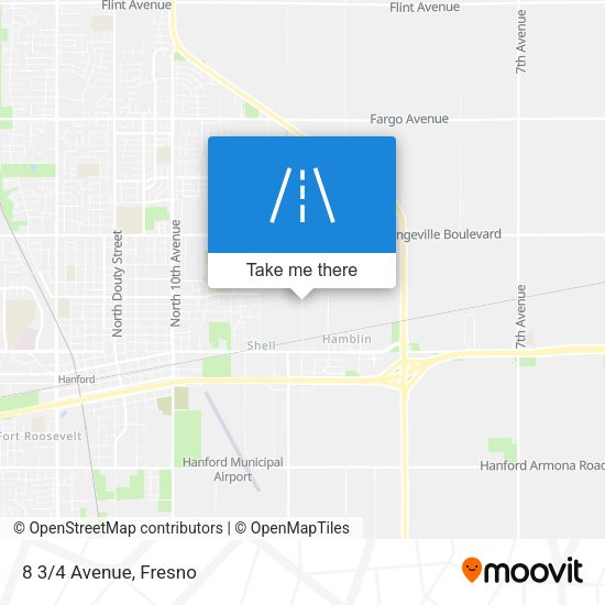 Mapa de 8 3/4 Avenue