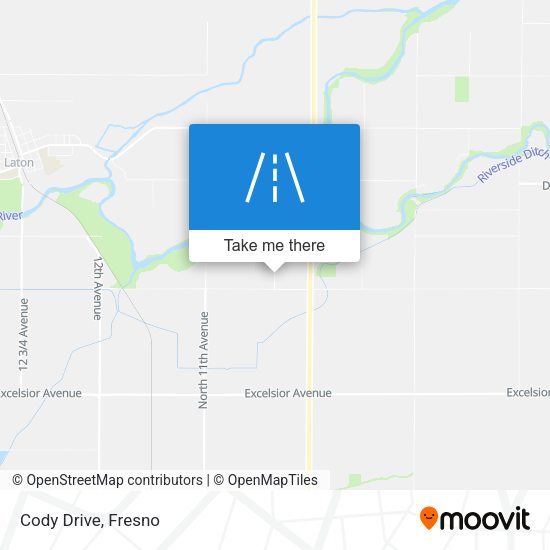 Mapa de Cody Drive