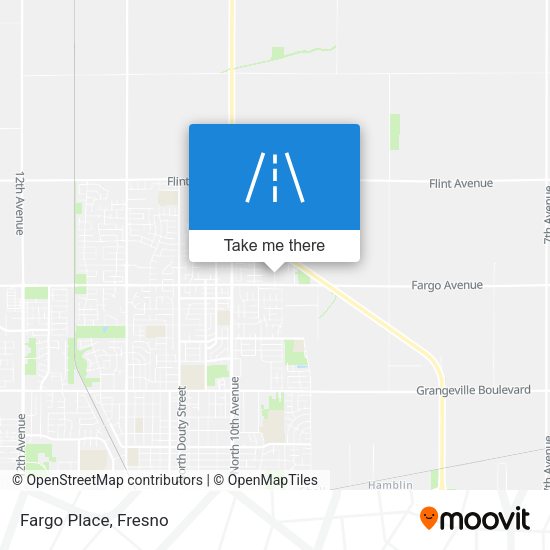 Fargo Place map