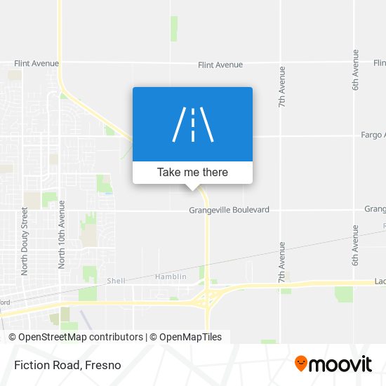 Mapa de Fiction Road