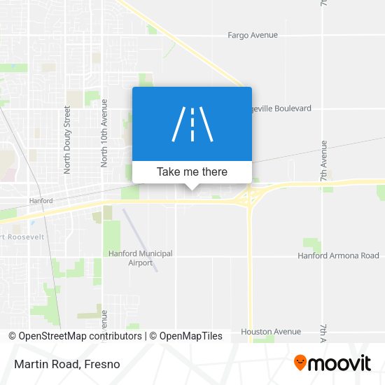 Mapa de Martin Road