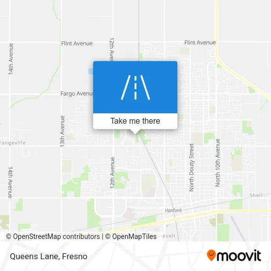 Queens Lane map