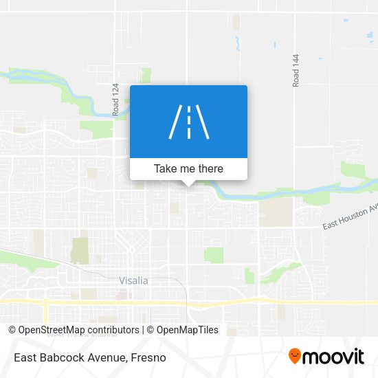 Mapa de East Babcock Avenue