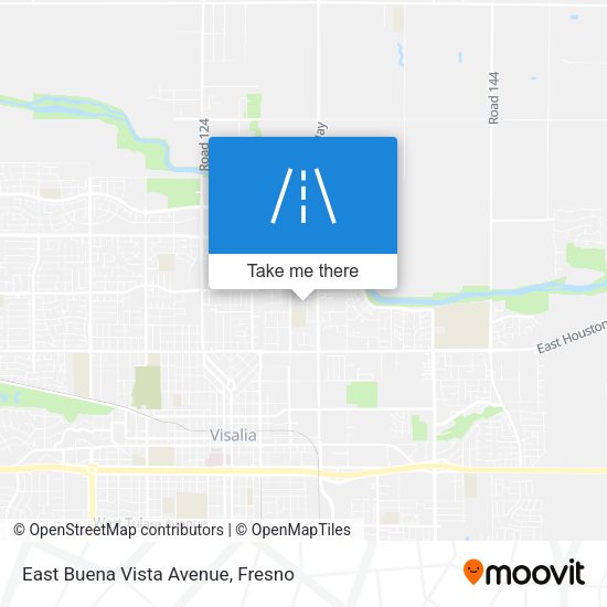 Mapa de East Buena Vista Avenue