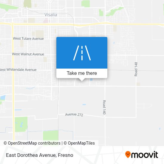 East Dorothea Avenue map
