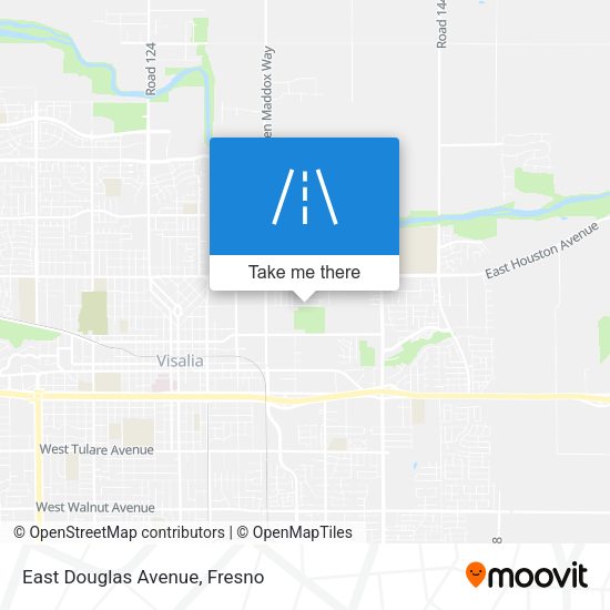 East Douglas Avenue map