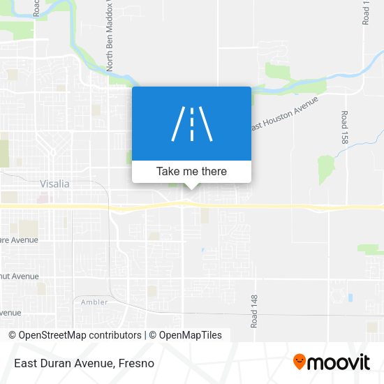 Mapa de East Duran Avenue