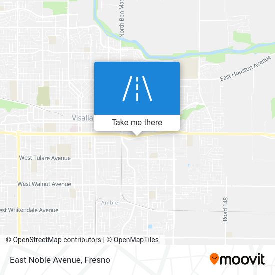Mapa de East Noble Avenue