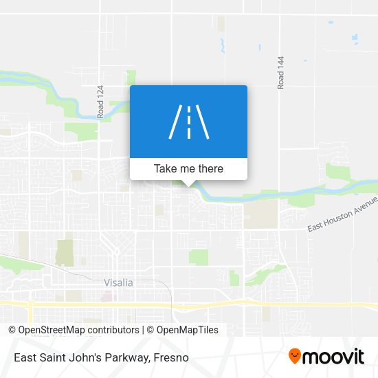 Mapa de East Saint John's Parkway