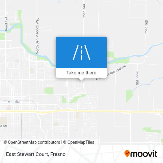 East Stewart Court map