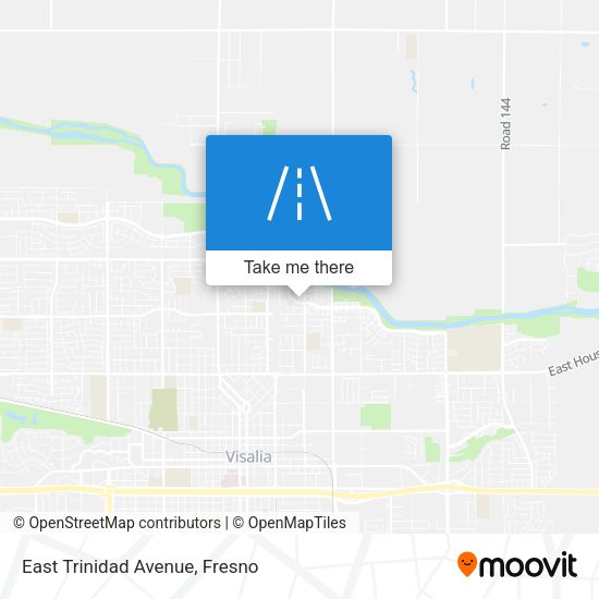 East Trinidad Avenue map