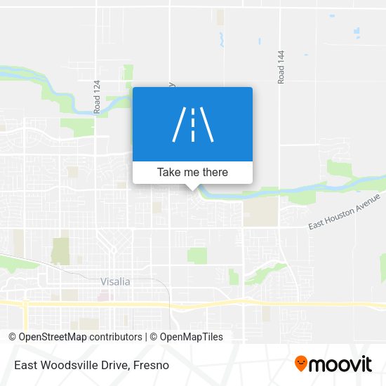 East Woodsville Drive map
