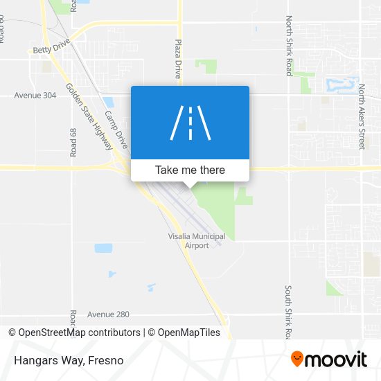 Mapa de Hangars Way