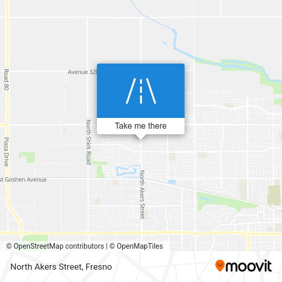 Mapa de North Akers Street
