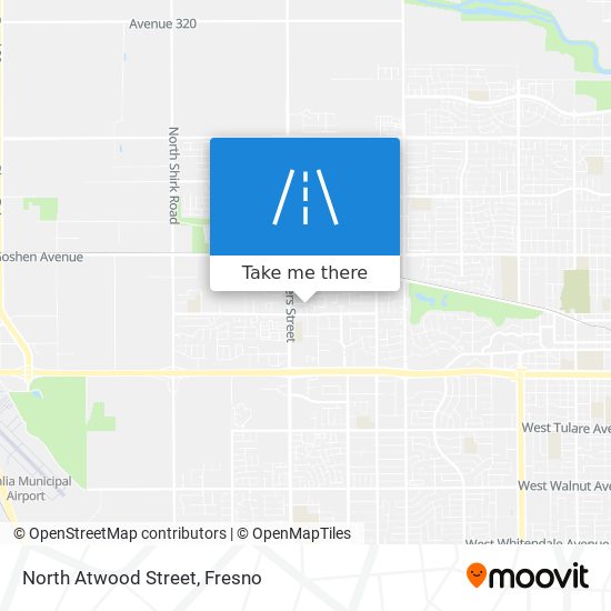 Mapa de North Atwood Street