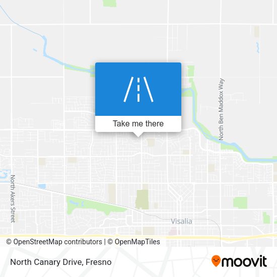 Mapa de North Canary Drive