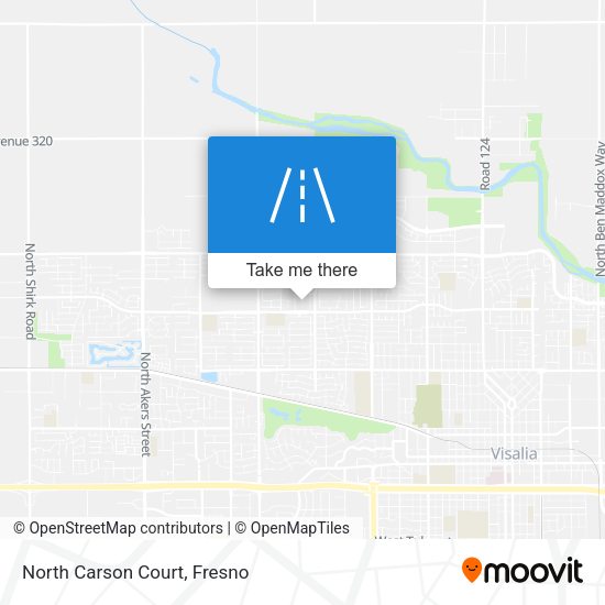 Mapa de North Carson Court