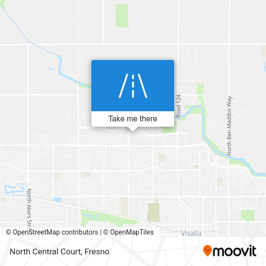 North Central Court map