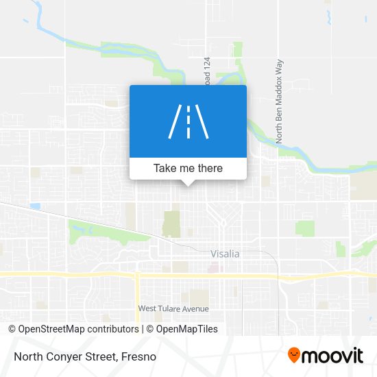 North Conyer Street map