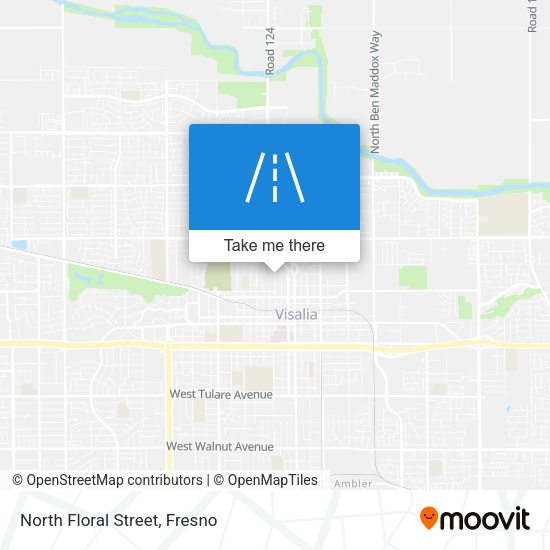 Mapa de North Floral Street