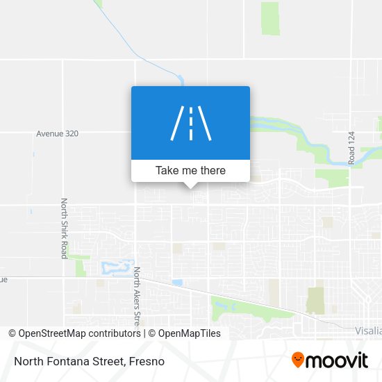 Mapa de North Fontana Street