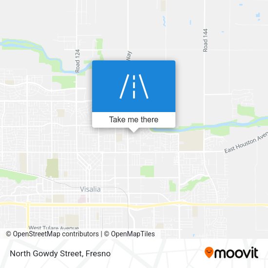Mapa de North Gowdy Street