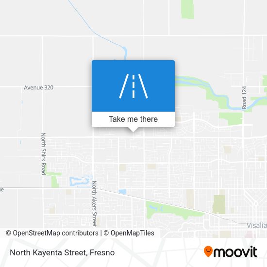 Mapa de North Kayenta Street