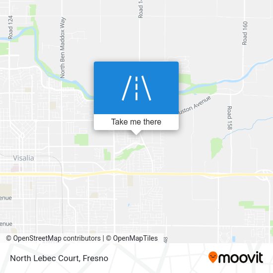 Mapa de North Lebec Court