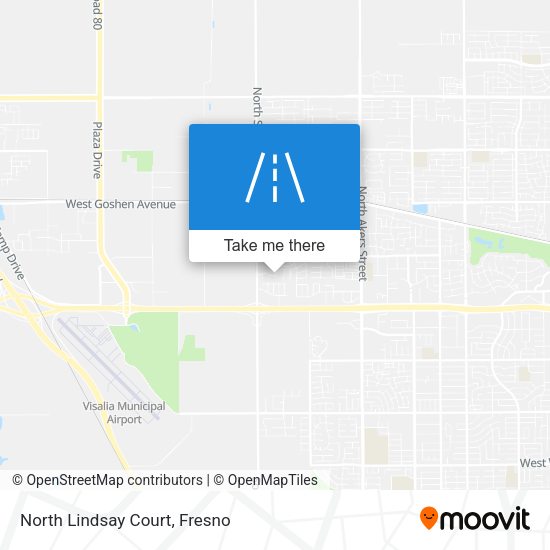 North Lindsay Court map