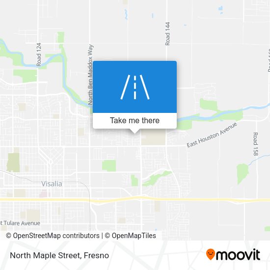 Mapa de North Maple Street