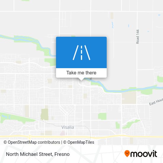 North Michael Street map