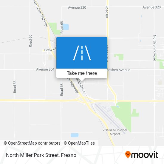 North Miller Park Street map