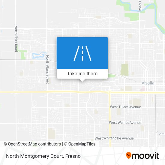 North Montgomery Court map