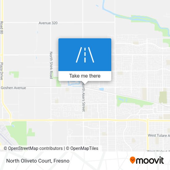 North Oliveto Court map