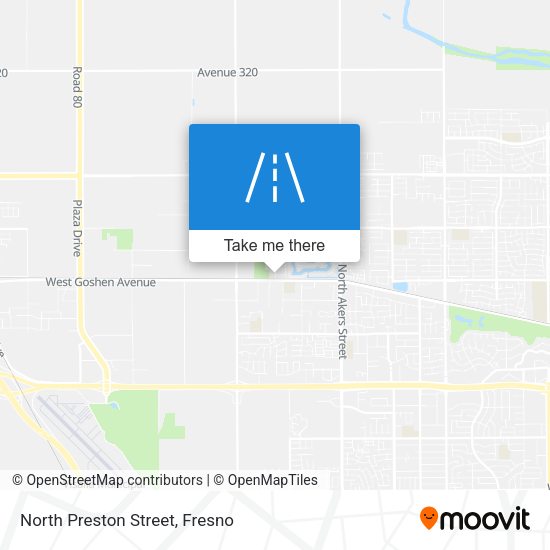 North Preston Street map