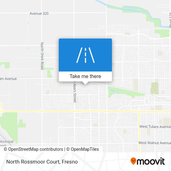 Mapa de North Rossmoor Court