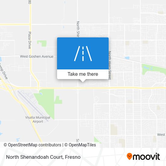 North Shenandoah Court map