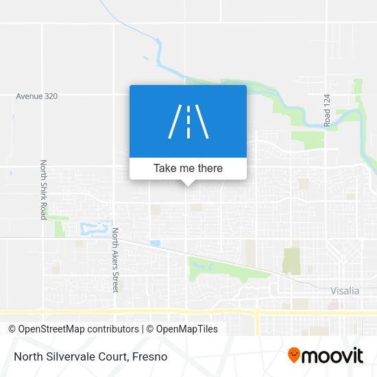 North Silvervale Court map