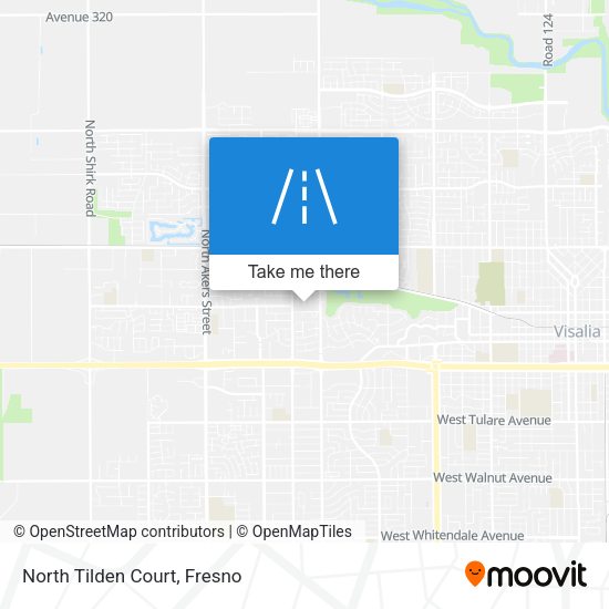 Mapa de North Tilden Court