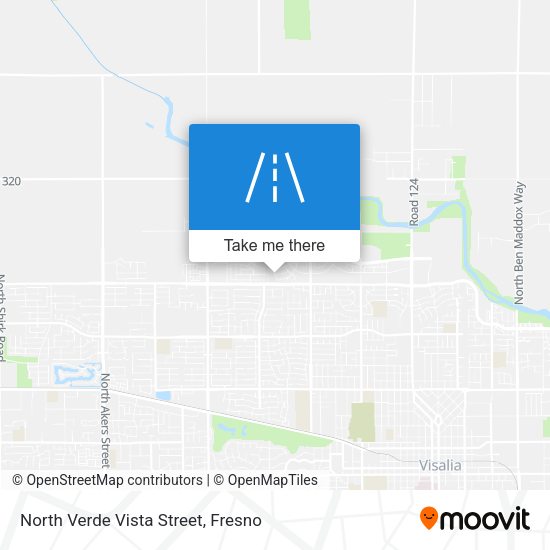 Mapa de North Verde Vista Street