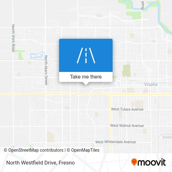 North Westfield Drive map