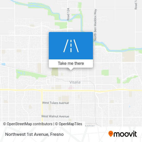 Mapa de Northwest 1st Avenue