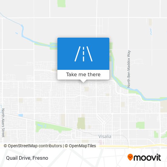 Quail Drive map