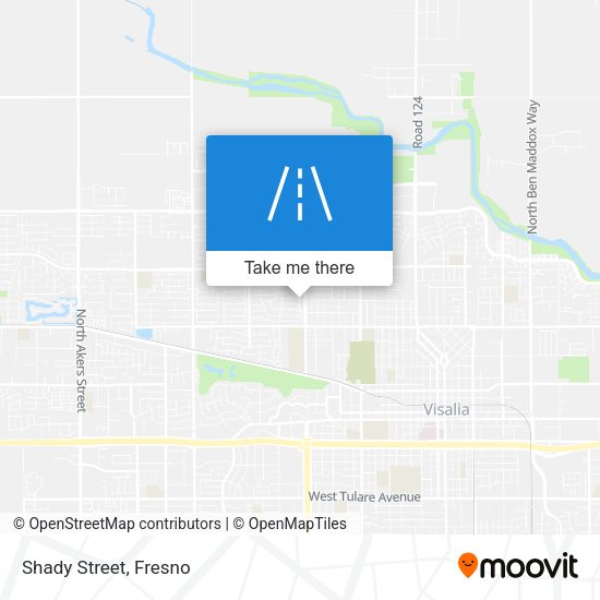 Mapa de Shady Street
